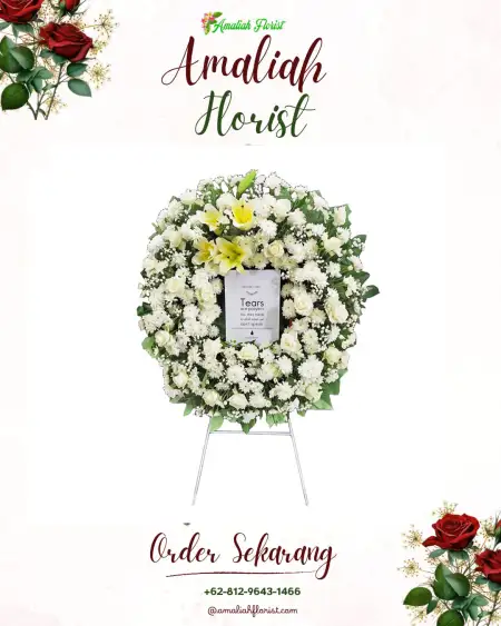 Krans Bunga Duka Gaji